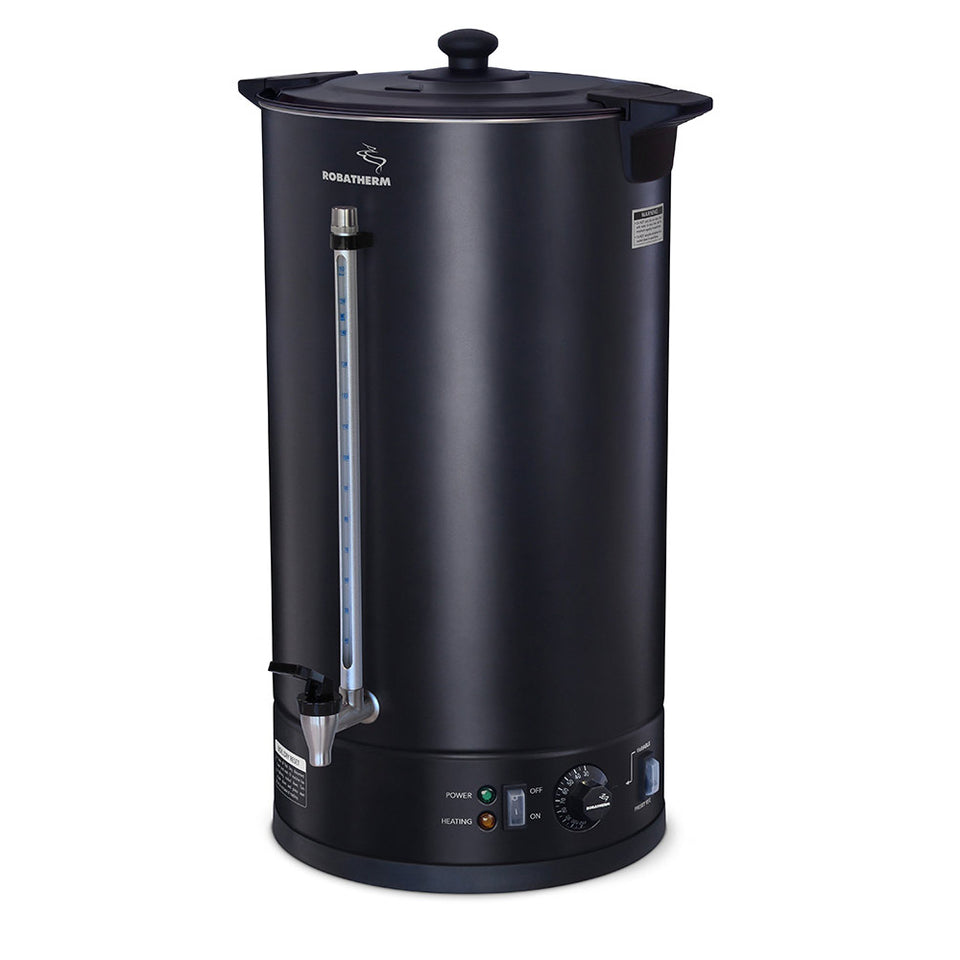 Robatherm Hot Water Urns 30Lt - UDS30VP & UDB30VP - Black