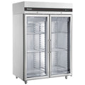 Inomak Double Glass Door Upright Freezer 1432L - UFI2140G