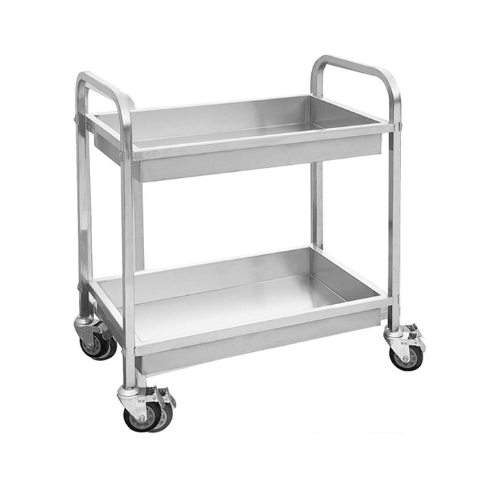 Modular Systems Stainless Steel Trolley with 2 shelves - YC-102D