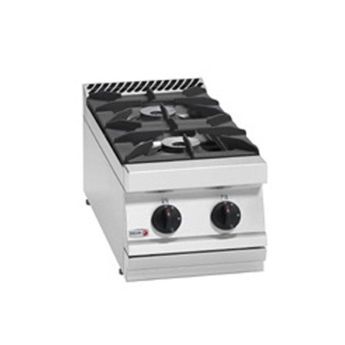 Fagor 700 Series Natural Gas 2 Burner Boiling Top with Cast - CG7-20H