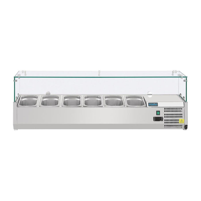 Polar G-Series Countertop Prep Fridge 6 x 1/4GN - AB090-A