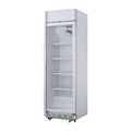 Polar C-Series 1 Glass Door Upright Display Cooler with Light Box 346L White - CC064-A