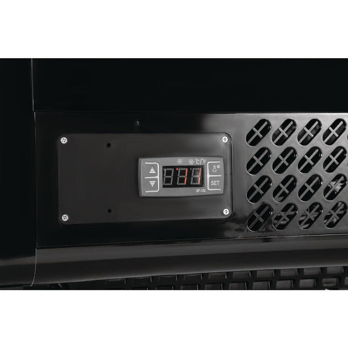 Polar C-Series Countertop Food Display Fridge 100L Black - CC611-A