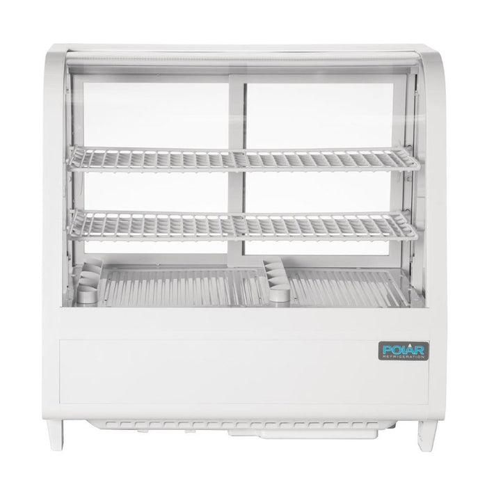 Polar C-Series Countertop Food Display Fridge 100L White - CC666-A