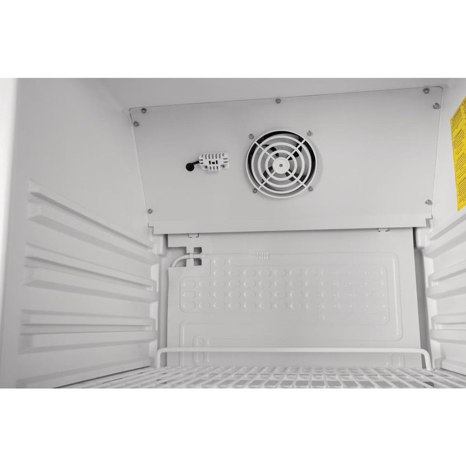 Polar C-Series 1 Solid Door Upright Fridge 400L Stainless Steel - CD082-A