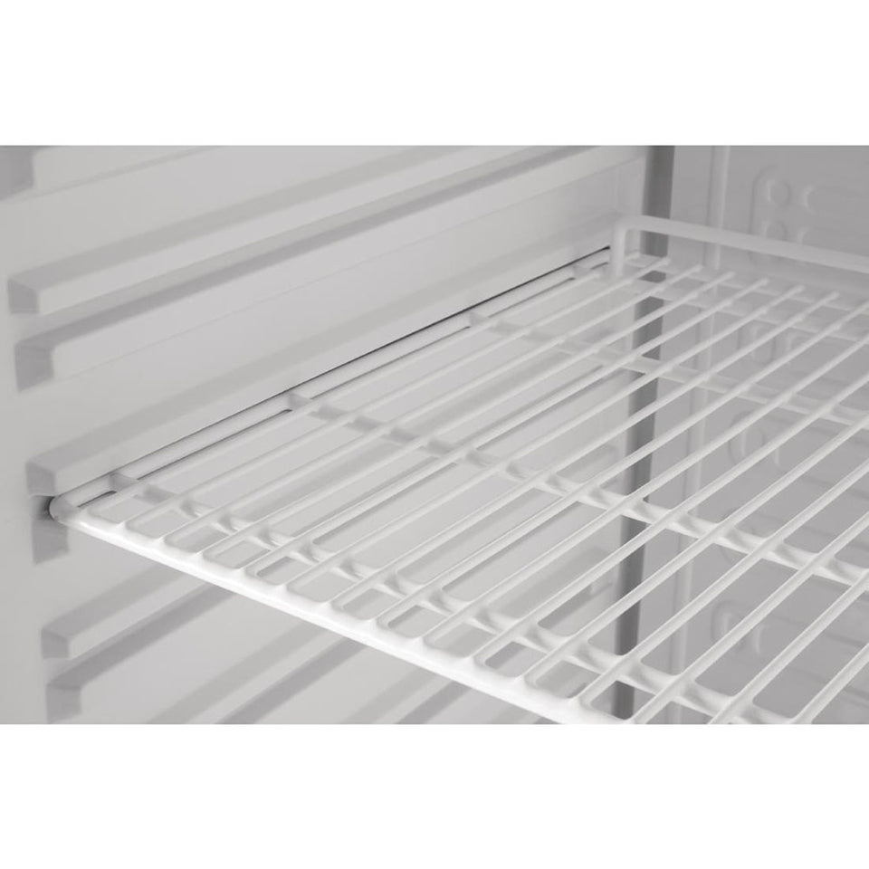 Polar C-Series 1 Solid Door Upright Fridge 400L Stainless Steel - CD082-A