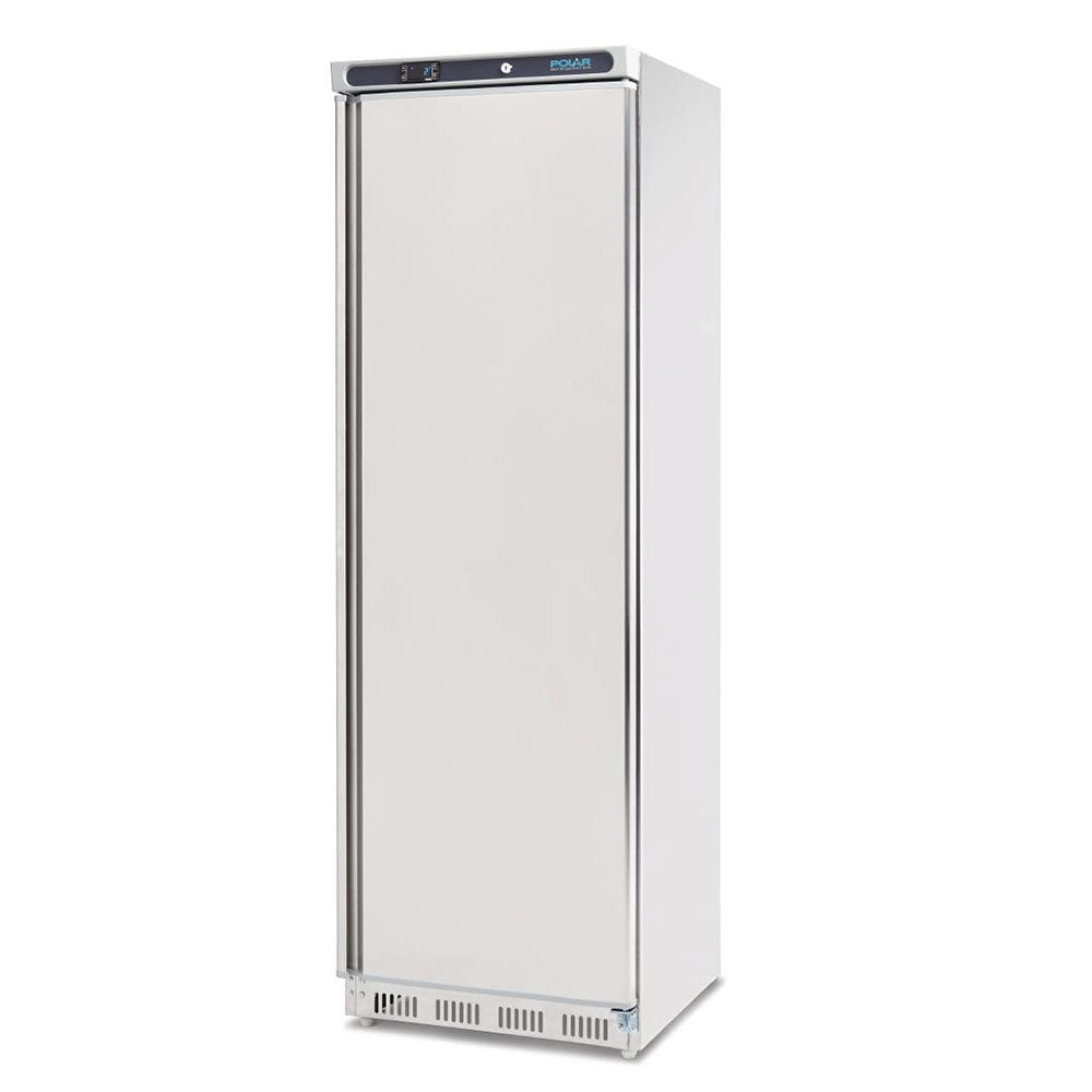 Polar C-Series 1 Solid Door Upright Fridge 400L Stainless Steel - CD082-A