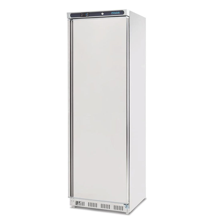 Polar C-Series 1 Solid Door Upright Fridge 400L Stainless Steel - CD082-A