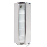 Polar C-Series 1 Solid Door Upright Fridge 400L Stainless Steel - CD082-A