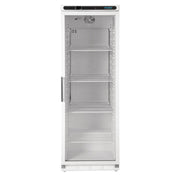 Polar C-Series 1 Glass Door Upright Display Fridge 400L White - CD087-A