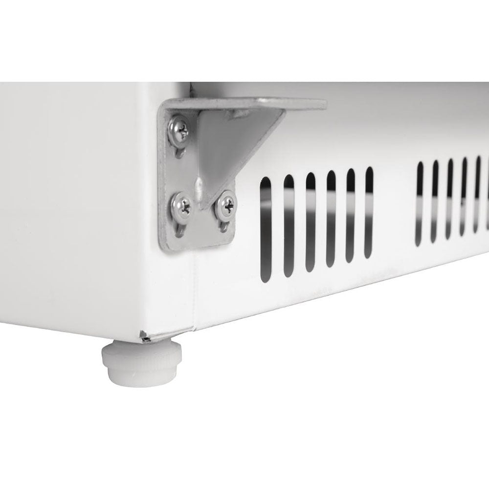 Polar C-Series 1 Glass Door Upright Display Fridge 400L White - CD087-A