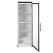 Polar C-Series 1 Glass Door Upright Display Fridge 400L White - CD087-A