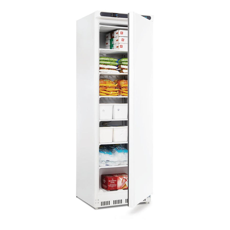 Polar C-Series 1 Door Upright Freezer 365L White - CD613-A