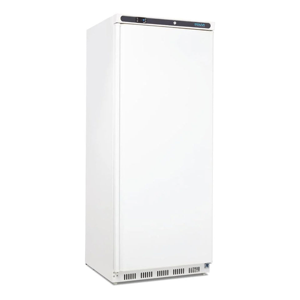 Polar C-Series 1 Door Upright Freezer 600L White - CD615-A