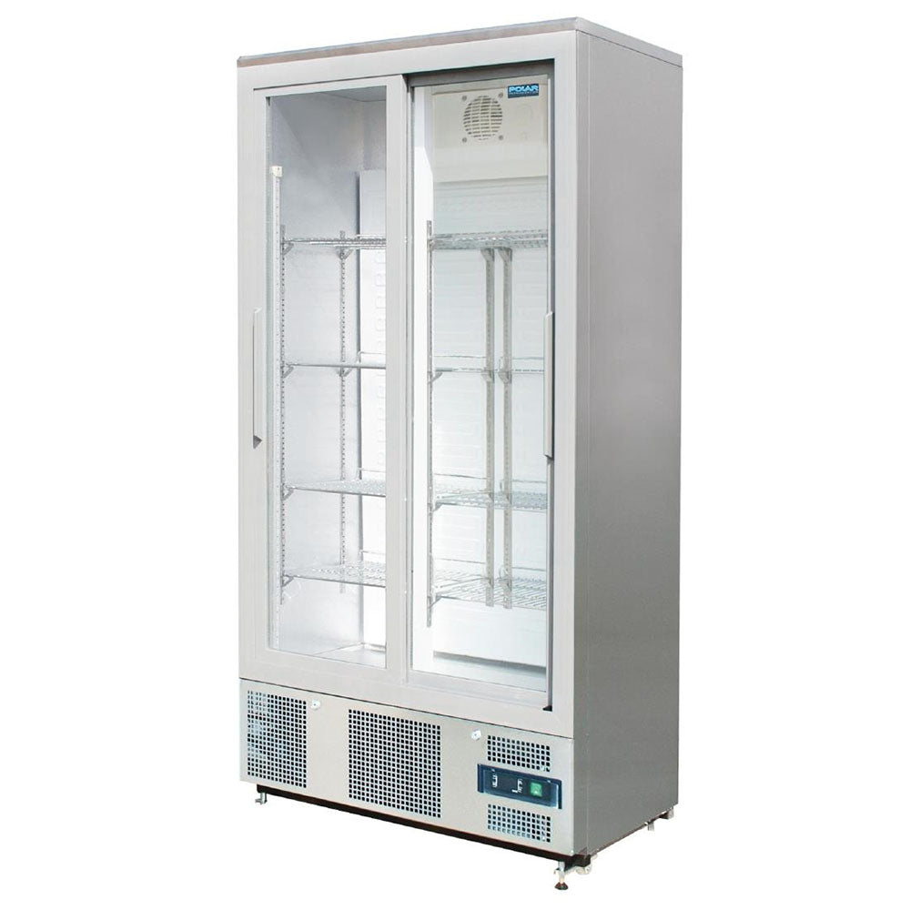Polar G-Series 2 Sliding Door Upright Bar Fridge 490L - CK478-A