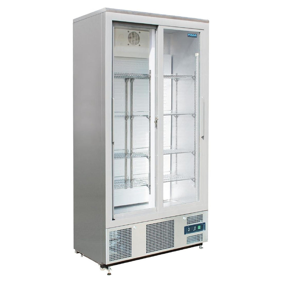 Polar G-Series 2 Sliding Door Upright Bar Fridge 490L - CK478-A