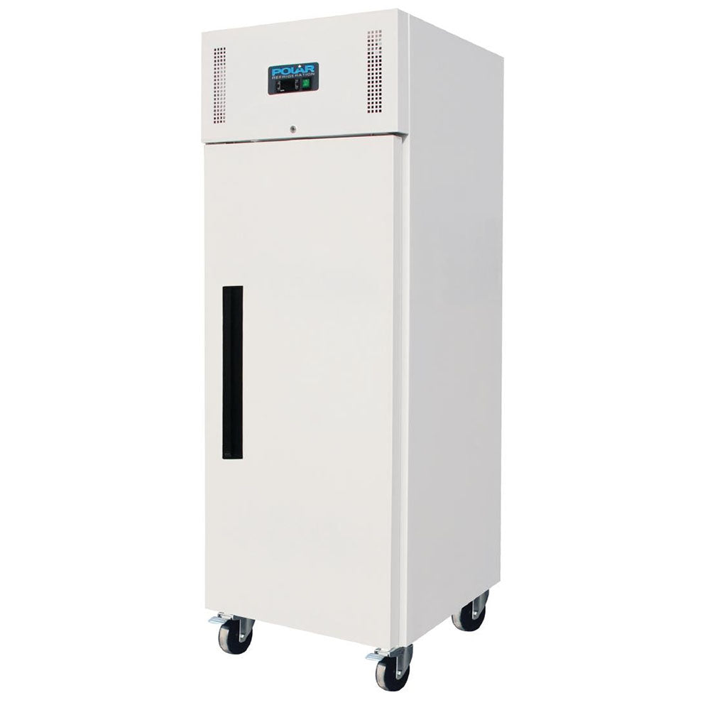 Polar G-Series 1 Door Upright Cabinet Freezer 600L White - CK480-A
