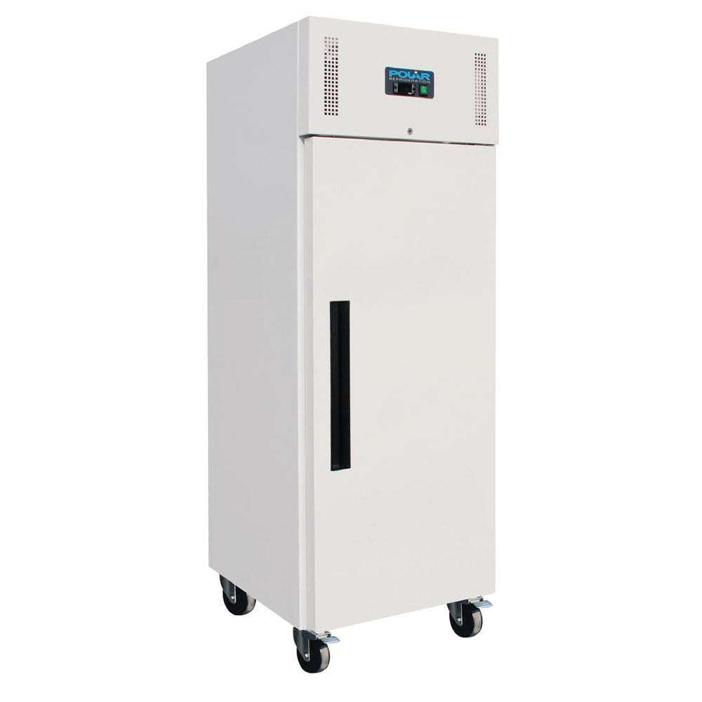 Polar G-Series 1 Door Upright Cabinet Freezer 600L White - CK480-A