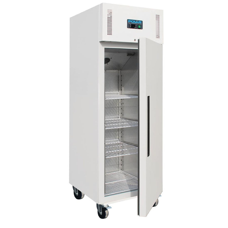 Polar G-Series 1 Door Upright Cabinet Freezer 600L White - CK480-A