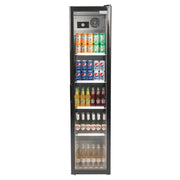 Polar G-Series 1 Glass Door Slimline Upright Bottle Cooler 300L - CS586-A
