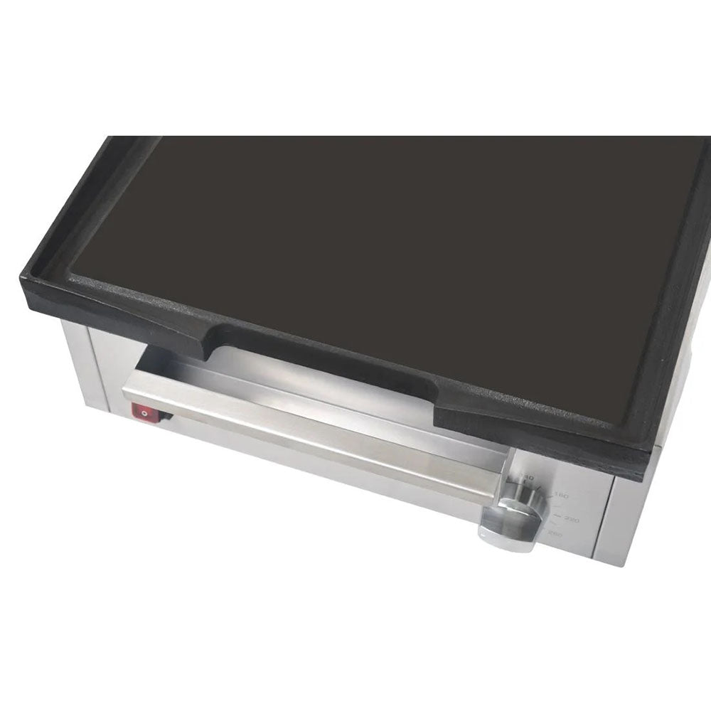 Apuro Counter Top Electric Griddle - 385x280mm - DC900-A