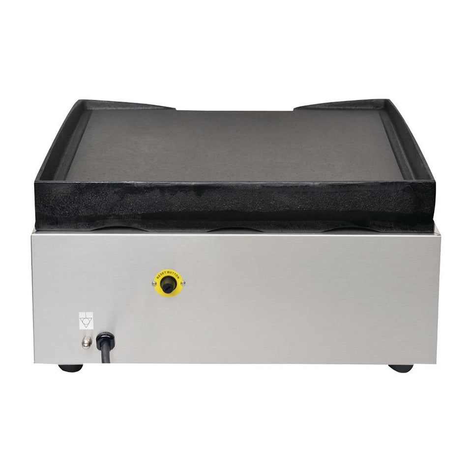 Apuro Counter Top Electric Griddle - 385x280mm - DC900-A