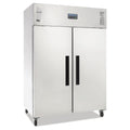 Polar G-Series 2 Solid Door Upright Fridge 1200L Stainless Steel - DL895-A