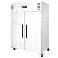 Polar G-Series 2 Solid Door Upright Freezer 1200L White - DL897-A