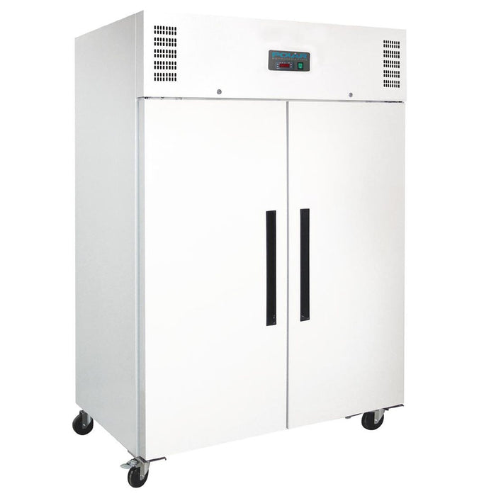 Polar G-Series 2 Solid Door Upright Freezer 1200L White - DL897-A