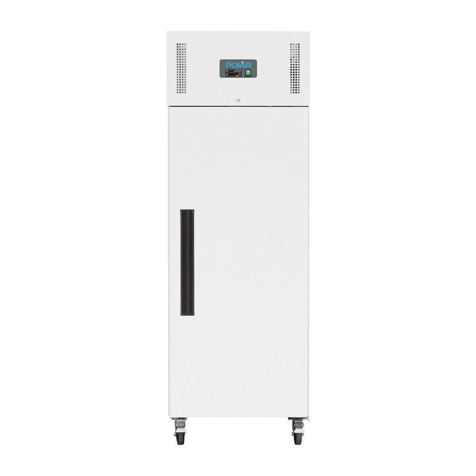 Polar G-Series 1 Door Upright Fridge 600L White - DL899-A