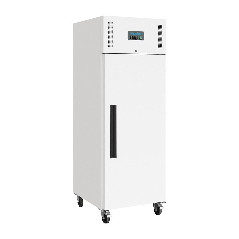 Polar G-Series 1 Door Upright Fridge 600L White - DL899-A
