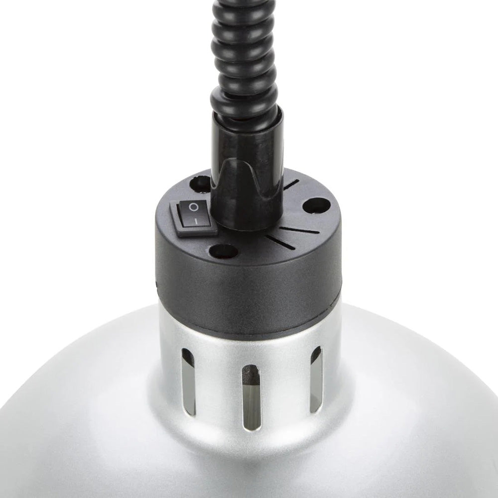 Apuro Retractable Dome Heat Shades - Silver Finish - DY461-A