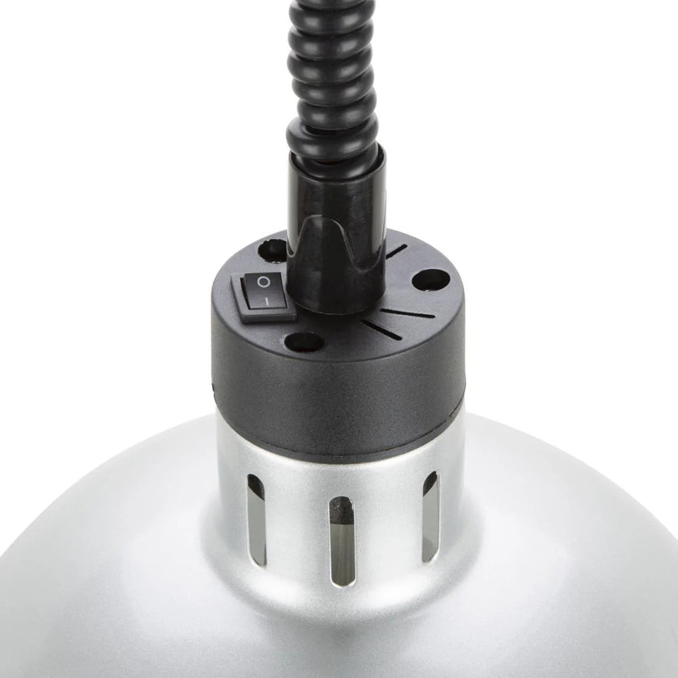 Apuro Retractable Dome Heat Shades - Silver Finish - DY461-A