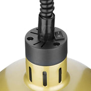Apuro Retractable Dome Heat Shades - Pale Gold - DY462-A