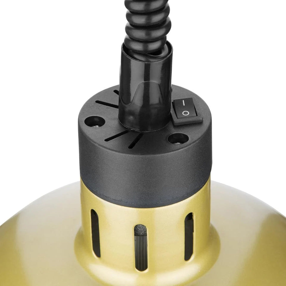 Apuro Retractable Dome Heat Shades - Pale Gold - DY462-A