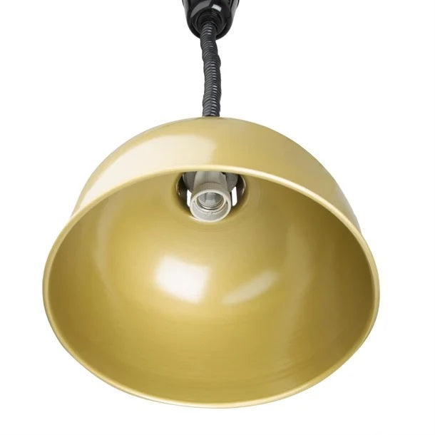Apuro Retractable Dome Heat Shades - Pale Gold - DY462-A