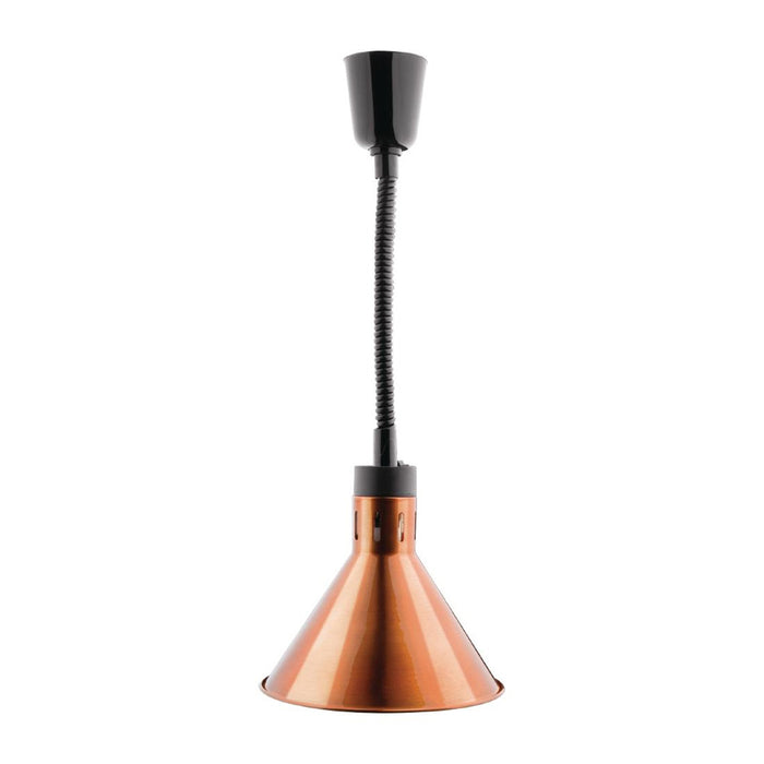 Apuro Retractable Conical Heat Shades - Copper Finish - DY463-A