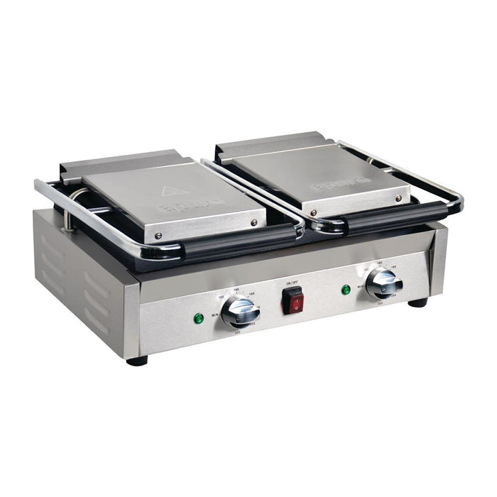 Apuro Bistro Double Contact Grill - Flat/Flat - 15amp - DY998-A