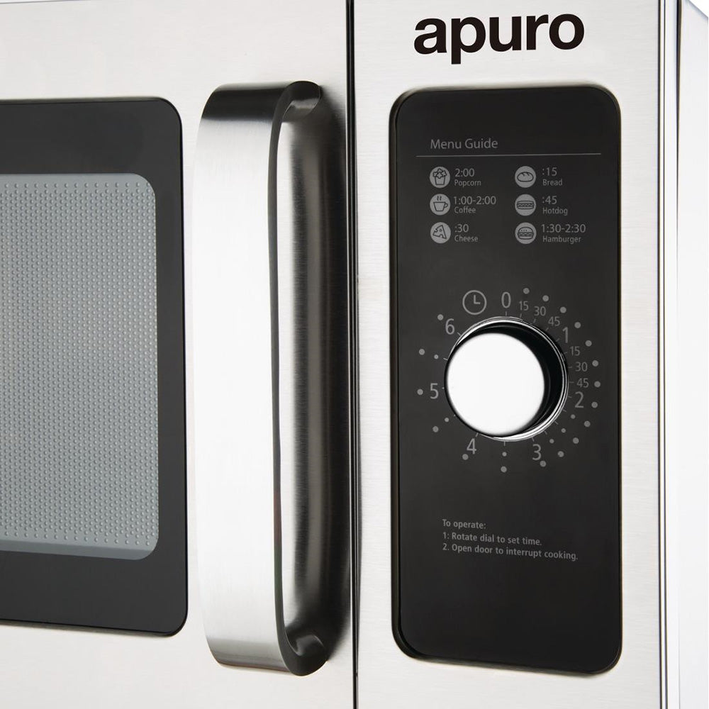 Apuro Commercial Microwave - Manual Light Duty - 25L - FB861-A