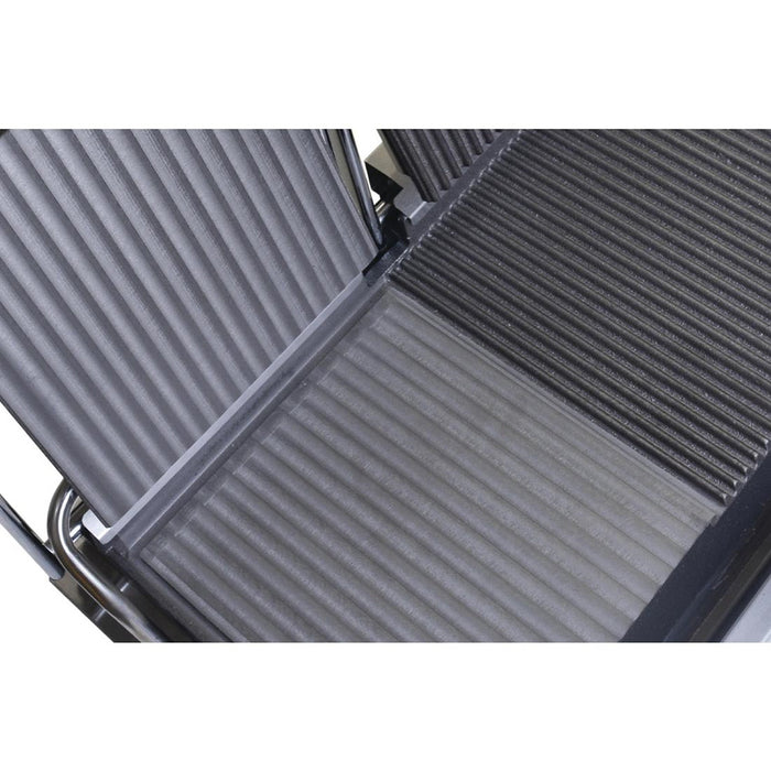Apuro Contact Grill Double Flat Left/Ribbed Right - FC386-A