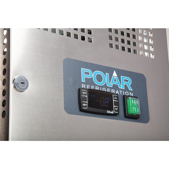 Polar U-Series 2 Door Counter Fridge 282L - G596-A