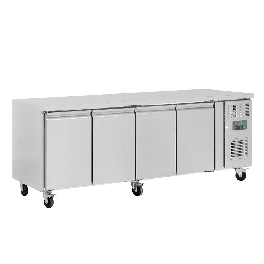 Polar U-Series 4 Door Counter Fridge 449L - G379-A