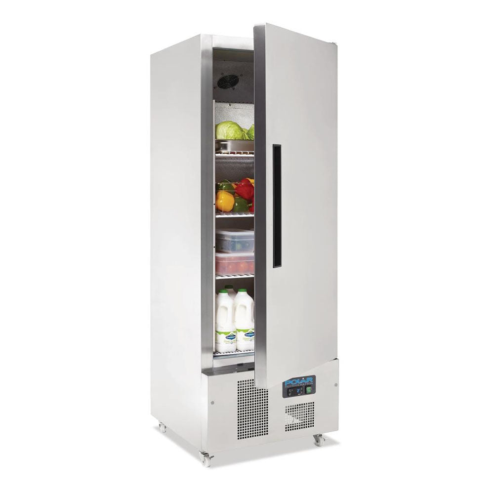 Polar G-Series 1 Door Slimline Upright Fridge 440L - G590-A