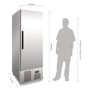 Polar G-Series 1 Door Slimline Upright Freezer 440L - G591-A