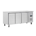 Polar U-Series 3 Door Counter Fridge 417L - UA048-A
