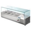 Polar G-Series Countertop Prep Fridge 3x 1/3GN & 1x 1/2GN - GD875-A