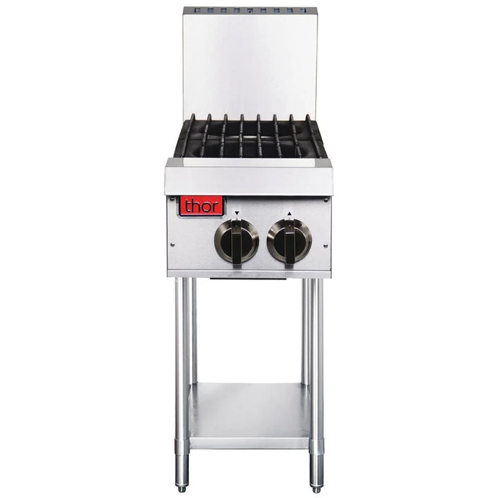 Thor LPG 12" Gas Hob Two Open Burners Safety Valve with Flame Failure Protect - GE756-P