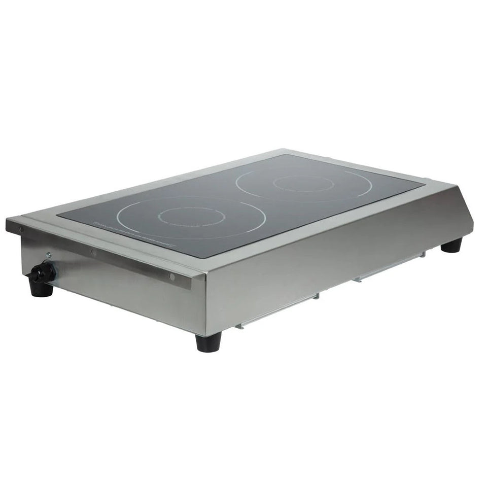 Apuro Heavy Duty Double Induction Hob - 7kW - GF239-A