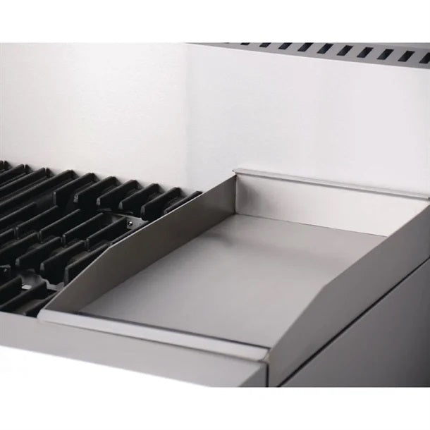 Thor Natural Gas 4 Burner Oven with 12" Griddle with flame failure - GH102-N