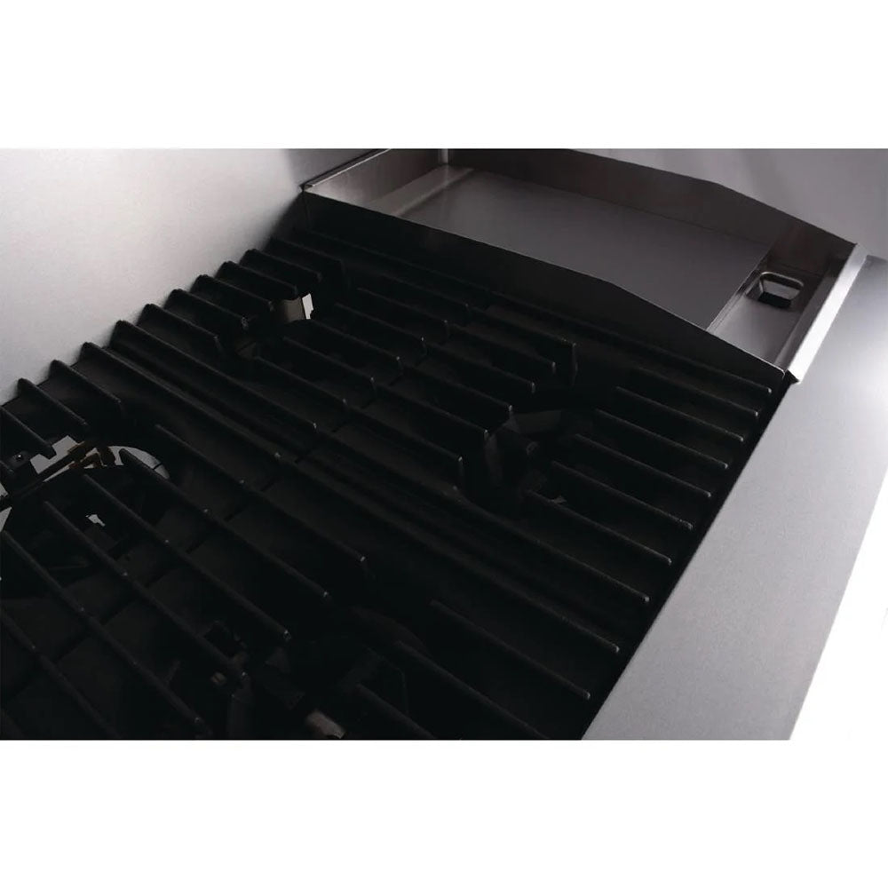 Thor Natural Gas 4 Burner Oven with 12" Griddle with flame failure - GH102-N